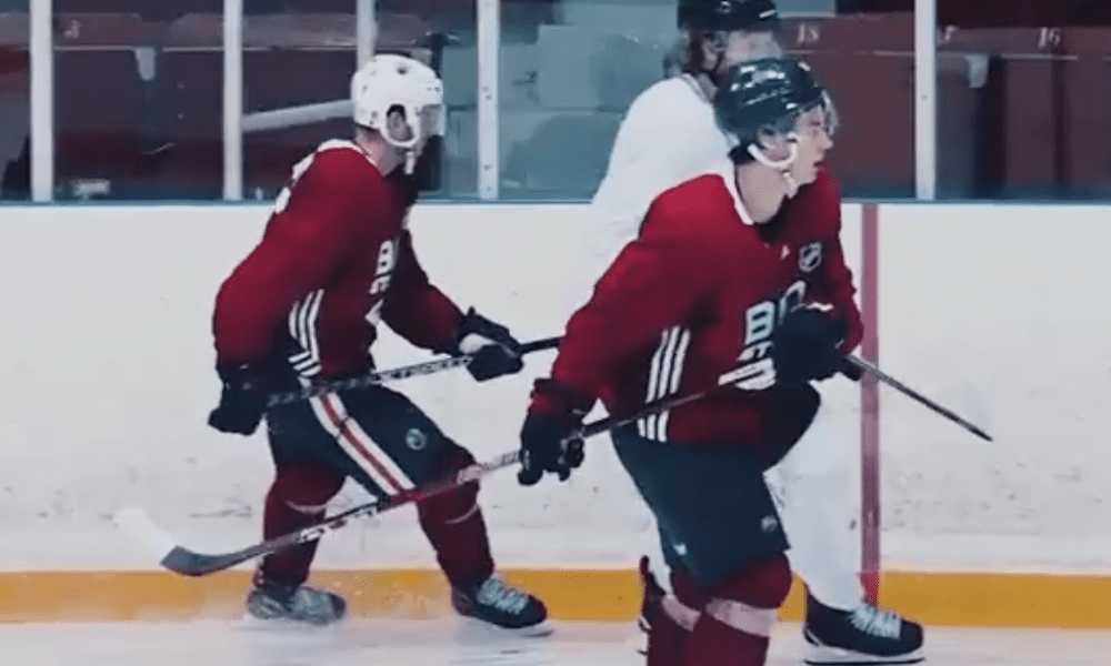 Connor McDavid and Connor Bedard