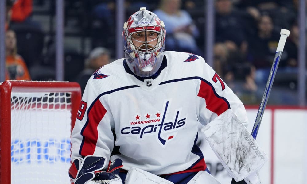Washington Capitals Charlie Lindgren