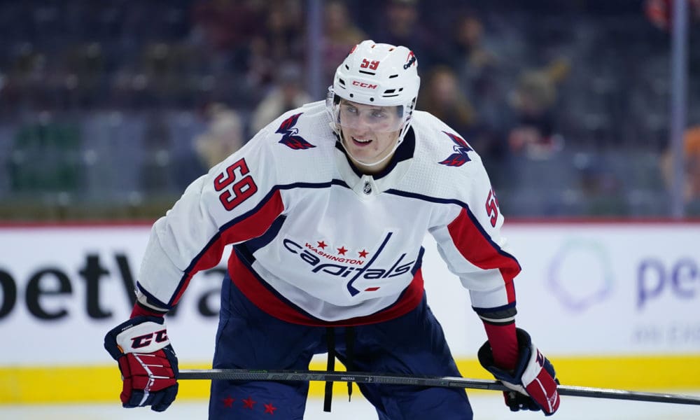 Washington Capitals Aliaksei Protas