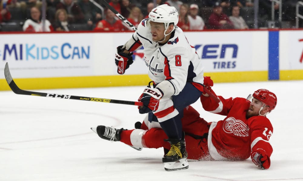Capitals captain Alex Ovechkin