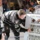 Hershey Bears forward Henrik Borgstrom tallies a win following Game 1 of the Atlantic Division Championship.