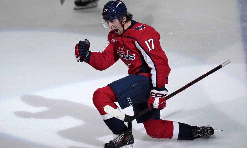 Dylan Strome is having the best offensive production of his career as a member of the Washington Capitals