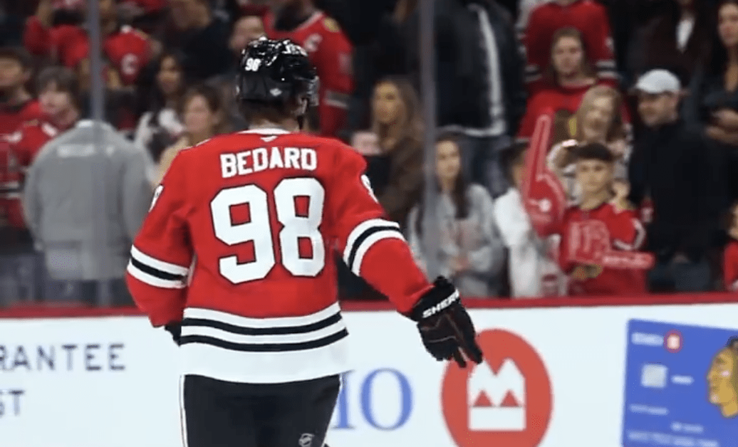 Connor Bedard #98, Chicago Blackhawks