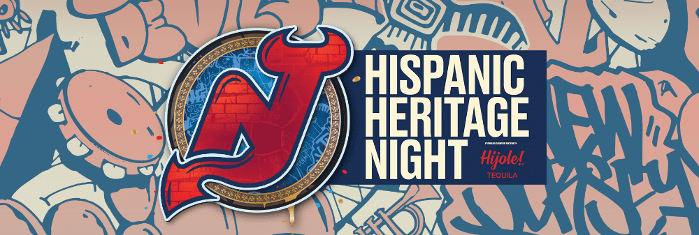 Despite On-Ice Ban, Devils Reveal Specialty Jersey for Hispanic Heritage Night