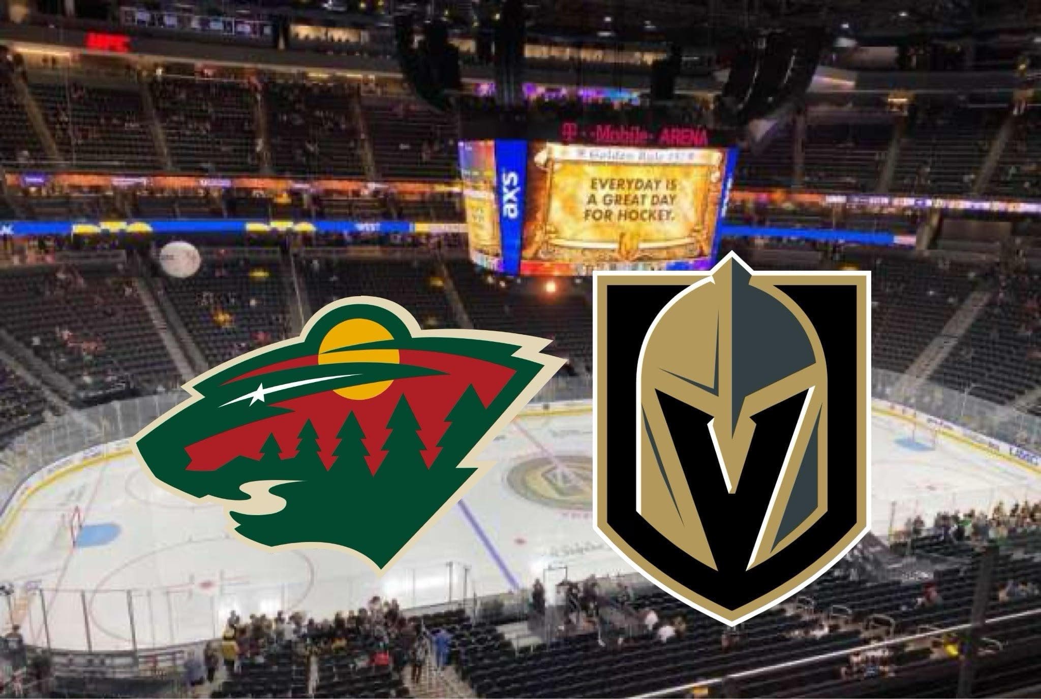 Vegas Golden Knights Minnesota Wild HOME