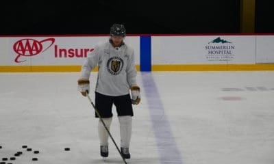 Golden Knights center William Karlsson (Photo- Owen Krepps: Vegas Hockey Now)