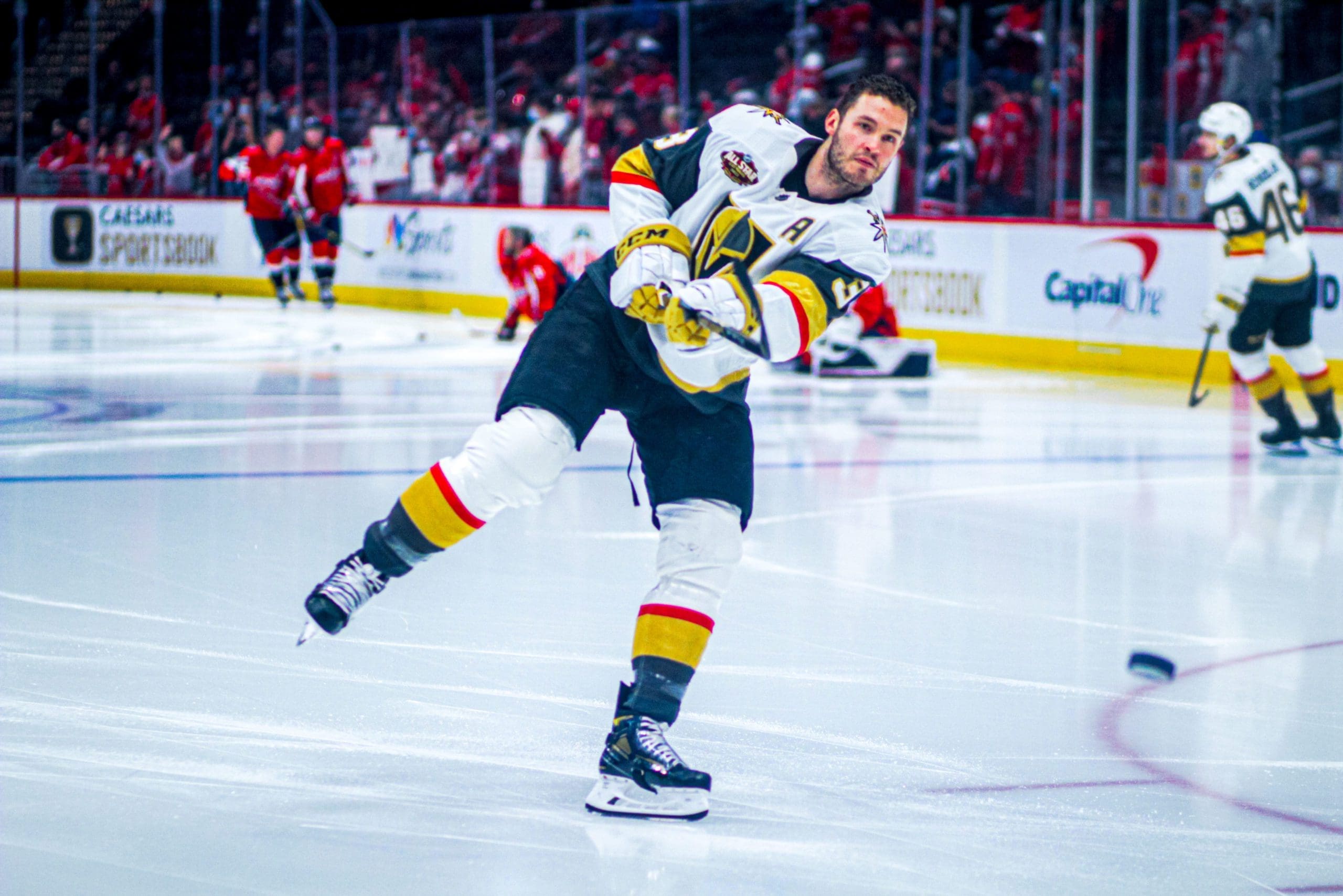 Brayden McNabb- Vegas Golden Knights (Photo- Sammi Silber- Washington Hockey Now)
