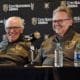 Bill Foley and Kelly McCrimmon Vegas Golden Knights owner and general manager (Photo- Vegas Golden Knights via Twitter)