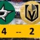 Vegas Golden Knights Game 5, 4-2 Loss Dallas Stars