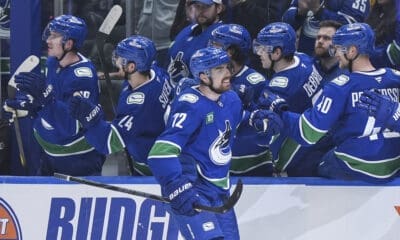 Filip Chytil scores in his Vancouver Canucks debut