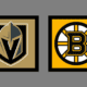 Vegas Golden Knights - Boston Bruins AWAY Gameday Graphic, Lines