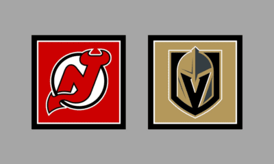 Vegas Golden Knights - New Jersey Devils Gameday Graphic HOME