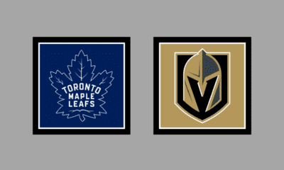 Vegas Golden Knights - Toronto Maple Leafs Gameday Graphic HOME