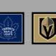 Vegas Golden Knights - Toronto Maple Leafs Gameday Graphic HOME