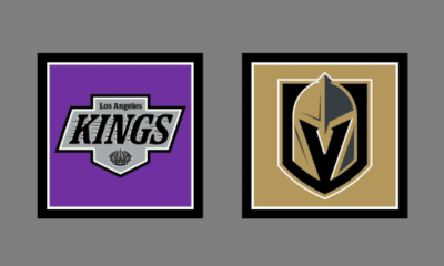 Vegas Golden Knights vs Los Angeles Kings HOME Gameday Graphic