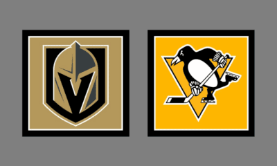 Vegas Golden Knights vs Pittsburgh Penguins AWAY Gameday Graphic