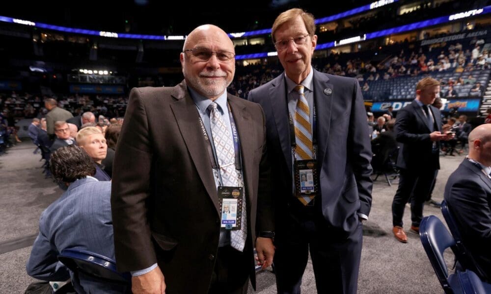 David Poile and Barry Trotz