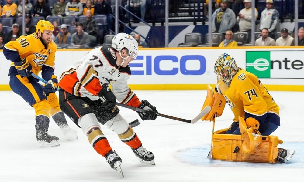 Nashville Predators goalie Juuse Saros