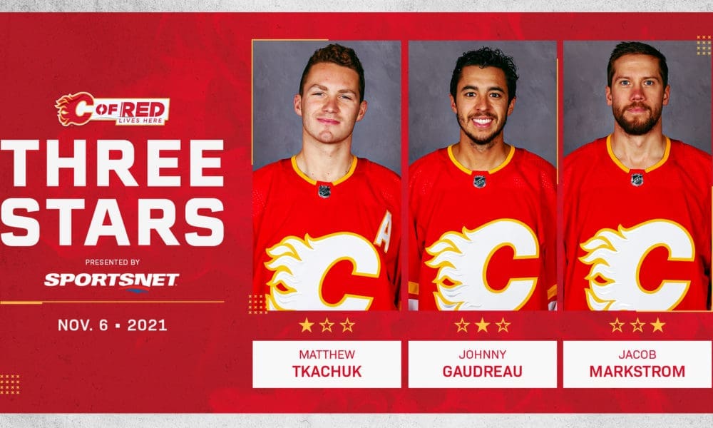 Calgary Flames three stars