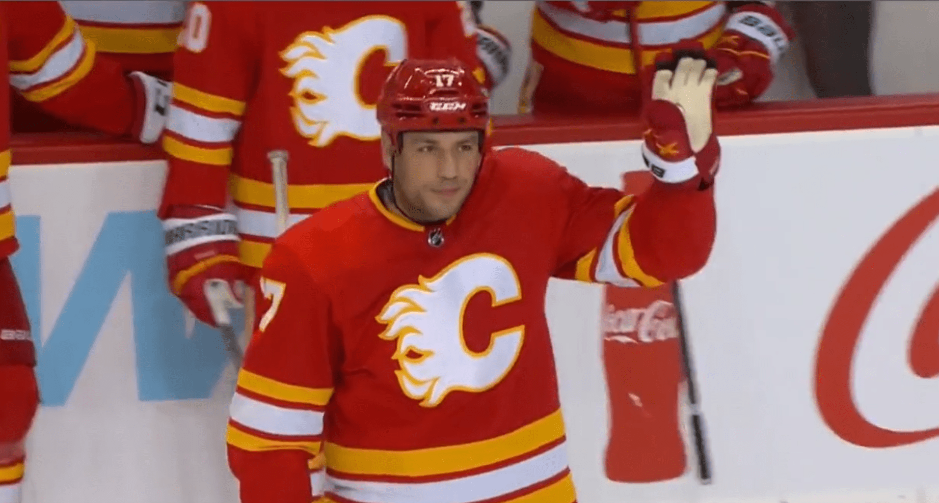 Calgary Flames Milan Lucic