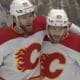 Noah Hanifin and Blake Coleman, Calgary Flames