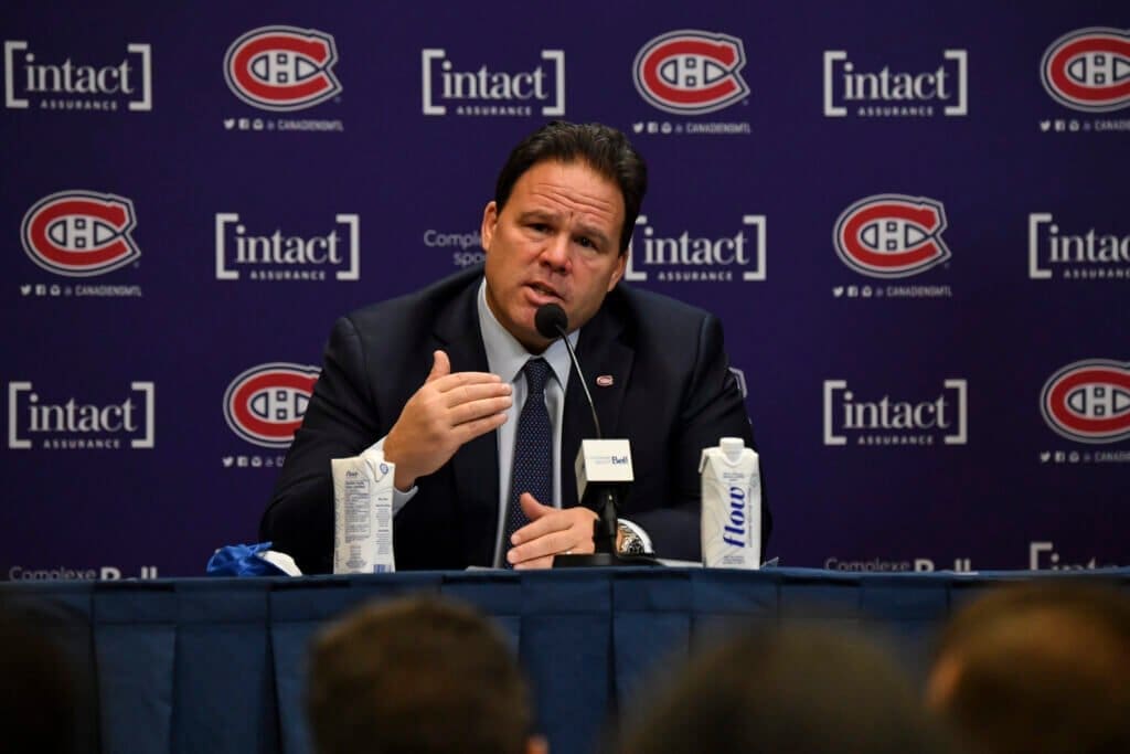 Montreal Canadiens vice president Jeff Gorton