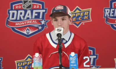 Habs news: Montreal Canadiens prospect Lane Hutson