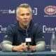 Montreal Canadiens head coach Martin St-Louis