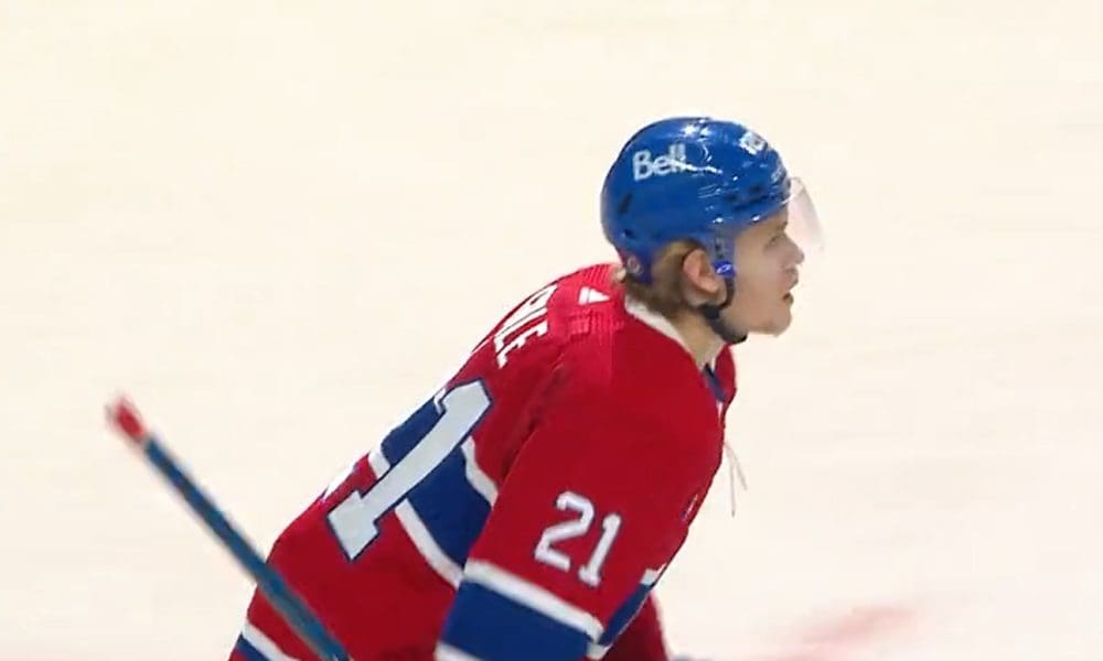 Montreal Canadiens defenceman Kaiden Guhle