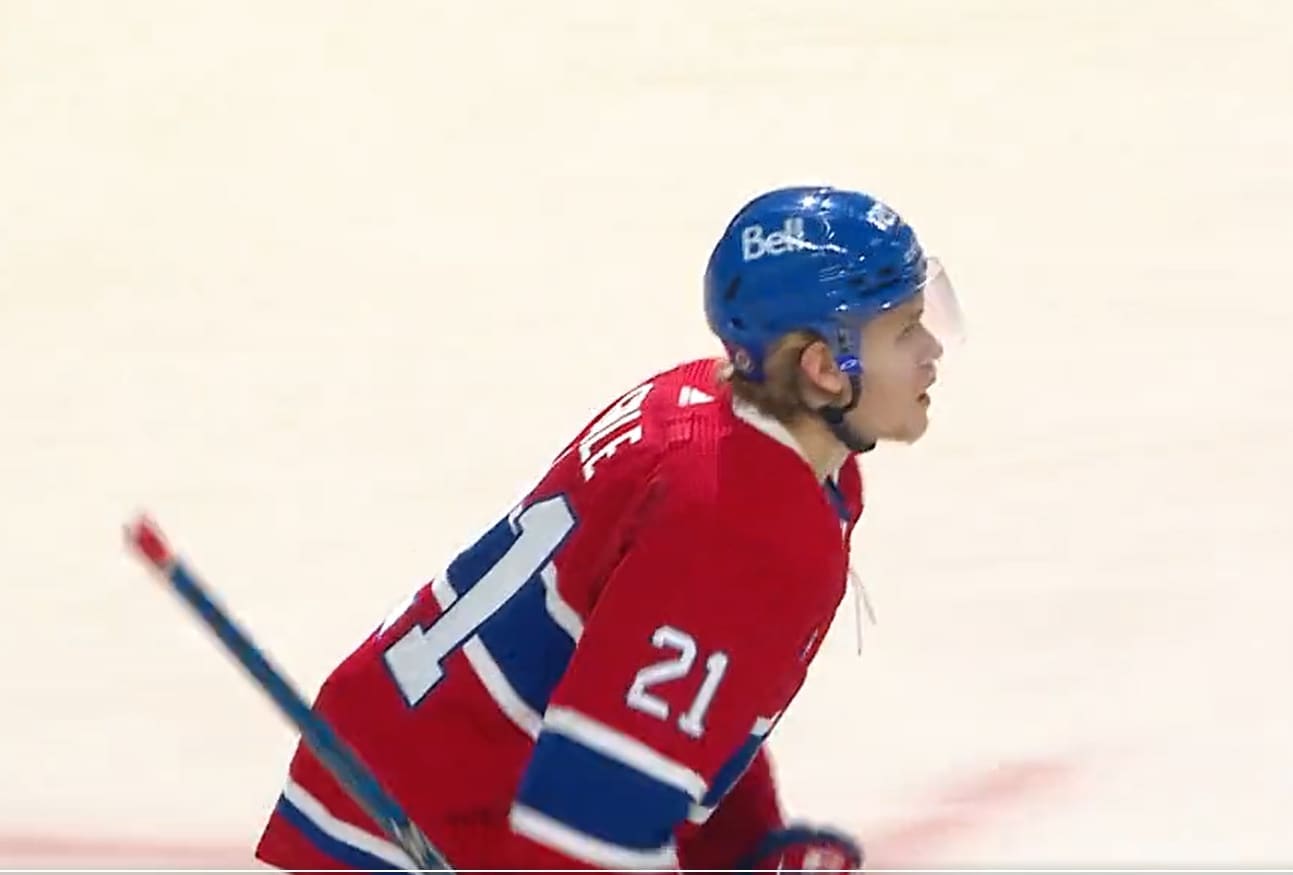 Montreal Canadiens defenceman Kaiden Guhle