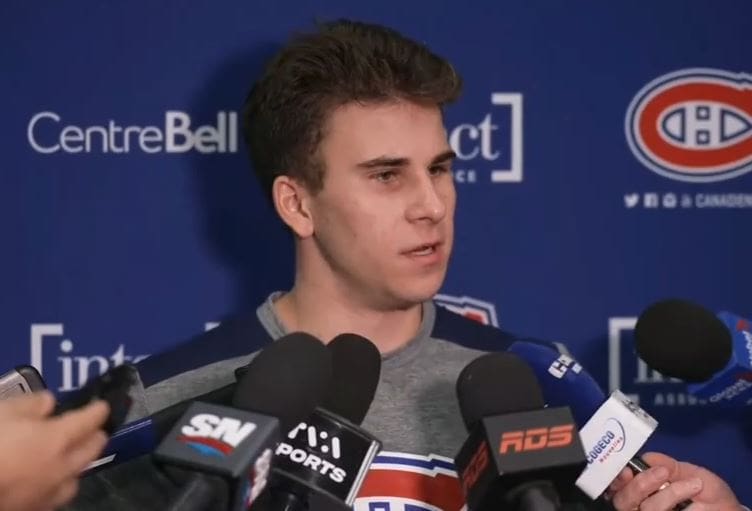 Montreal Canadiens prospect Filip Mesar