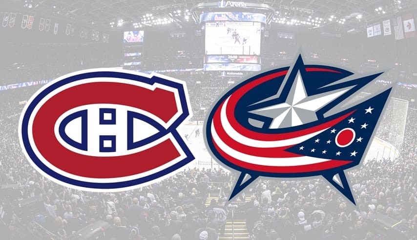 Montreal Canadiens versus Columbus BlueJackets