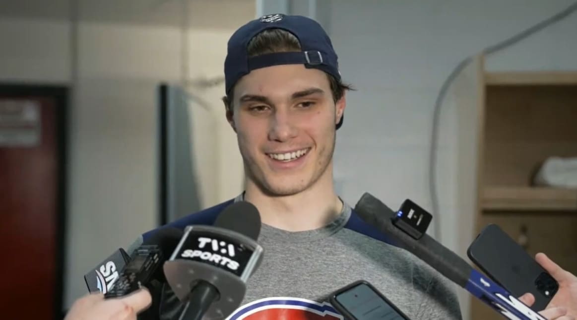 Montreal Canadiens Juraj Slafkovsky