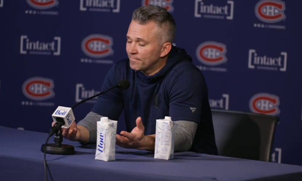 Montreal Canadiens coach St-Louis