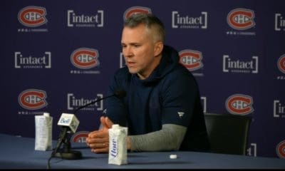 Canadiens coach martin st-louis
