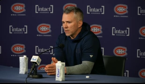 Canadiens coach martin st-louis