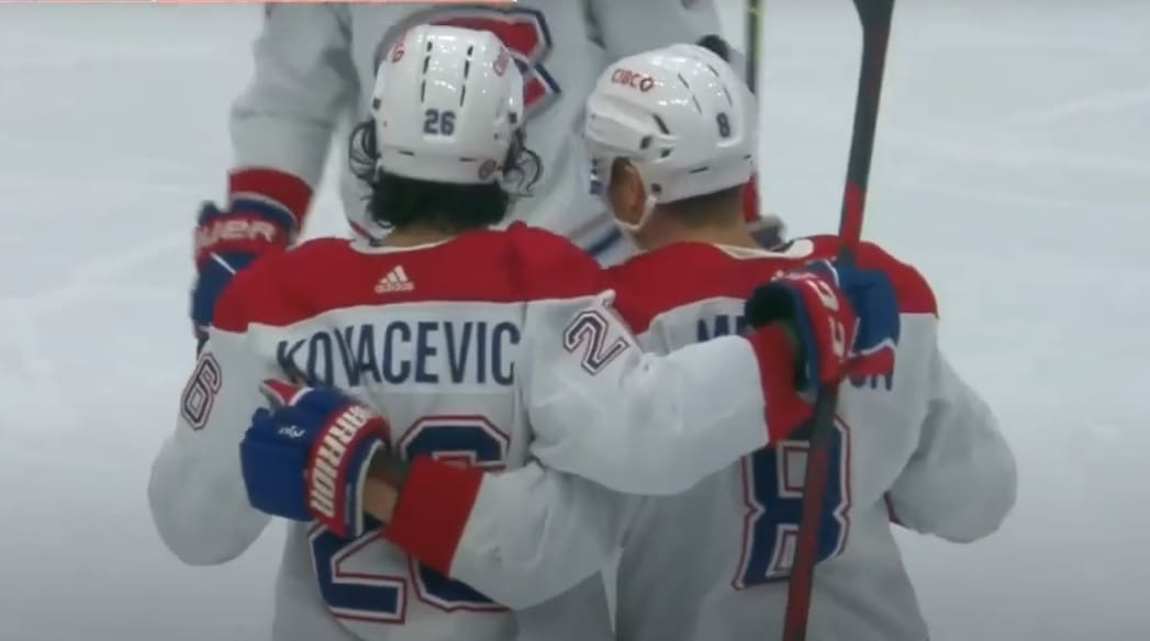 Canadiens defenceman Johnathan Kovacevic