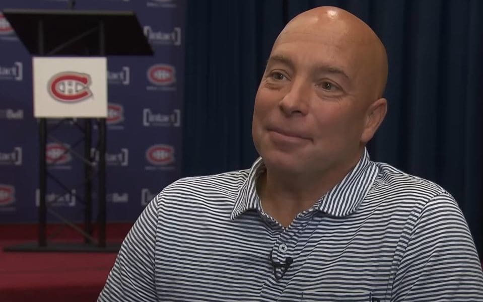 Montreal Canadiens GM Kent Hughes