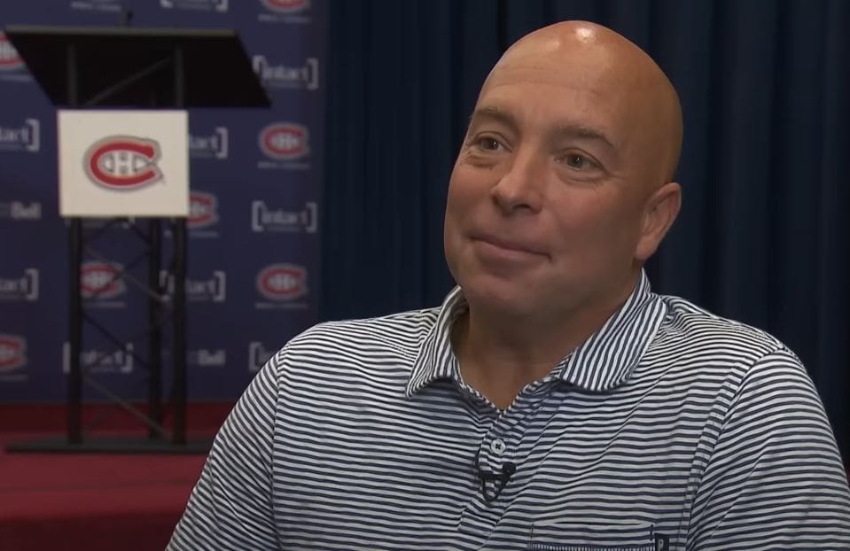 Montreal Canadiens GM Kent Hughes