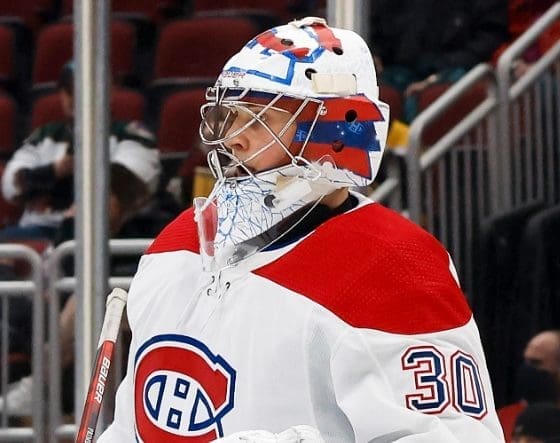 Montreal Canadiens prospect Cayden Primeau