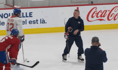 Monteral Canadiens head coach Martin St-Louis
