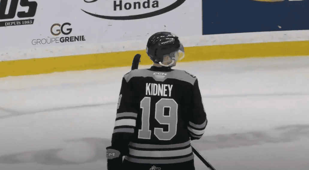 Canadiens prospect Riley Kidney