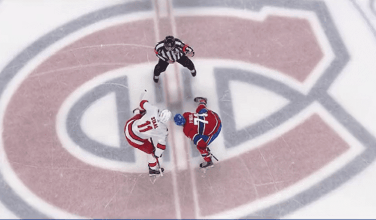 Montreal Canadiens vs Canes Evans