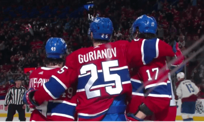 Canadiens forward Denis Gurianov