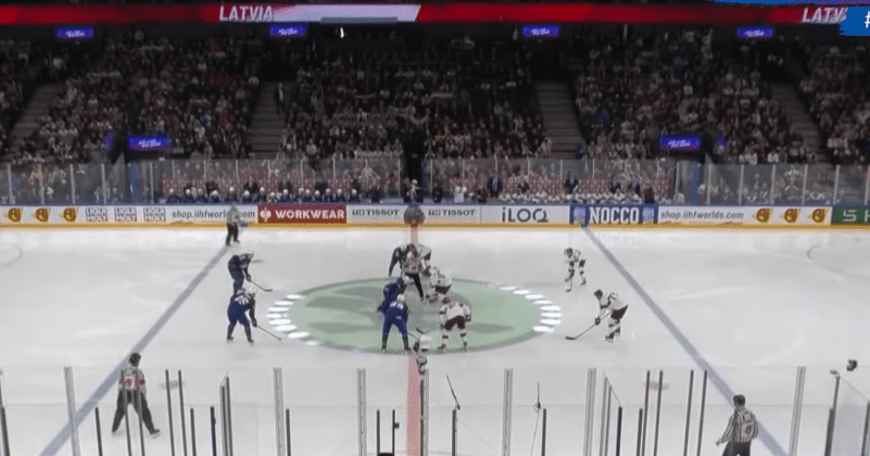 World Championship Canadiens Latvia