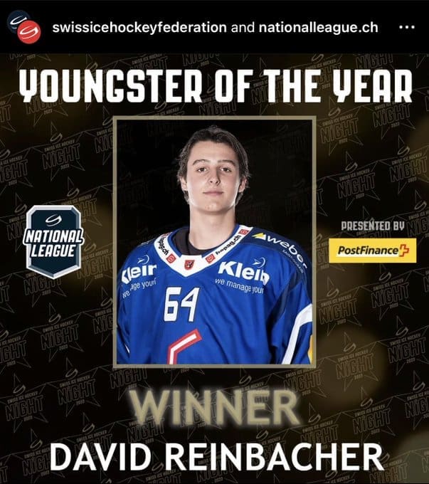 Montreal Canadiens prospect David Reinbacher