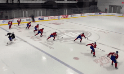 Montreal Canadiens skated
