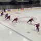 Montreal Canadiens skated