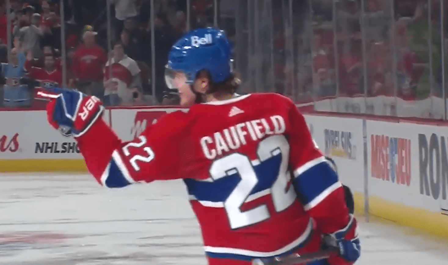 Montreal Canadiens Cole Caufield
