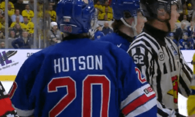 Montreal Canadiens prospect Lane Hutson